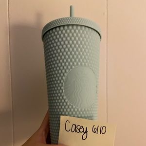 Starbucks mint studded